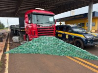 PRF apreende 400 Kg de cocaína em Ponta Porã (MS)