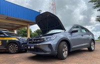 PRF recupera veículo em Nova Alvorada do Sul (MS)