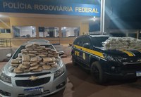 PRF apreende 78 Kg de maconha em Miranda (MS)