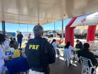 PRF realiza Comando de Saúde em Campo Grande (MS)
