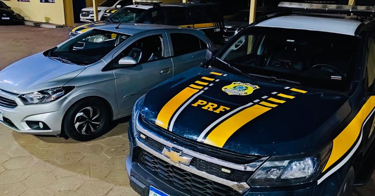 PRF recupera veículo em Bataguassu (MS)