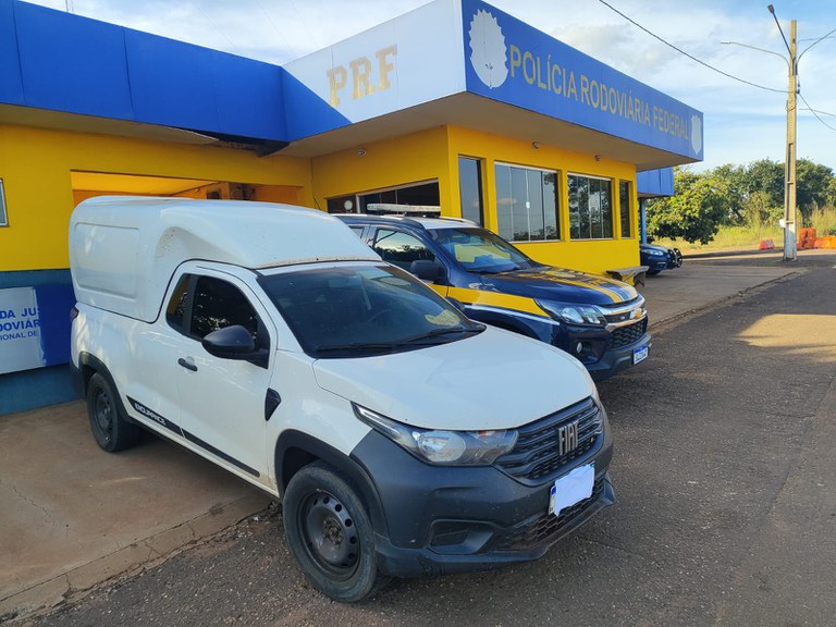 PRF recuperou uma pick-up em Água Clara (MS)