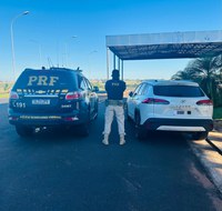 PRF recupera veículo em Eldorado (MS)