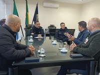 Superintendente da PRF/MS visita sede da AGETRAN e recebe novo Diretor de Unidade da Motiva em Campo Grande (MS)