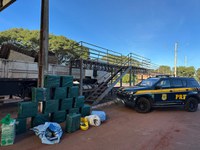 Em Miranda (MS), PRF realiza a maior apreensão de cocaína do ano