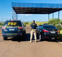 PRF recupera veículo em Eldorado (MS)
