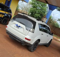 PRF recupera veículo em Rio Brilhante (MS)