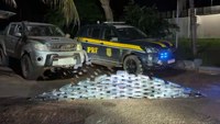 PRF apreende 101 Kg de cocaína em Rio Negro (MS)