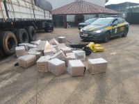 PRF apreende quase uma tonelada de maconha escondida em carga de óleo vegetal em Três Lagoas (MS)