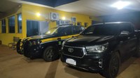 PRF recupera caminhonete em Três Lagoas (MS)