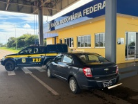 PRF recupera veículo em Paranaíba (MS)