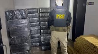 PRF apreende 1,5 tonelada de maconha em Dourados (MS)