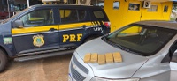 PRF apreende 5 Kg de cocaína em Água Clara (MS)