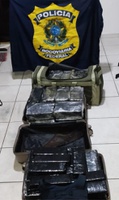 PRF apreende 629 Kg de maconha em Bataguassu (MS)