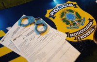 PRF prende em Jaraguari (MS) homem com 4 Mandados de Prisão em aberto