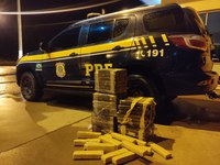 PRF apreende 113 Kg de maconha em Três Lagoas (MS)