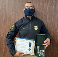 PRF recebe homenagem da GCM em Campo Grande (MS)