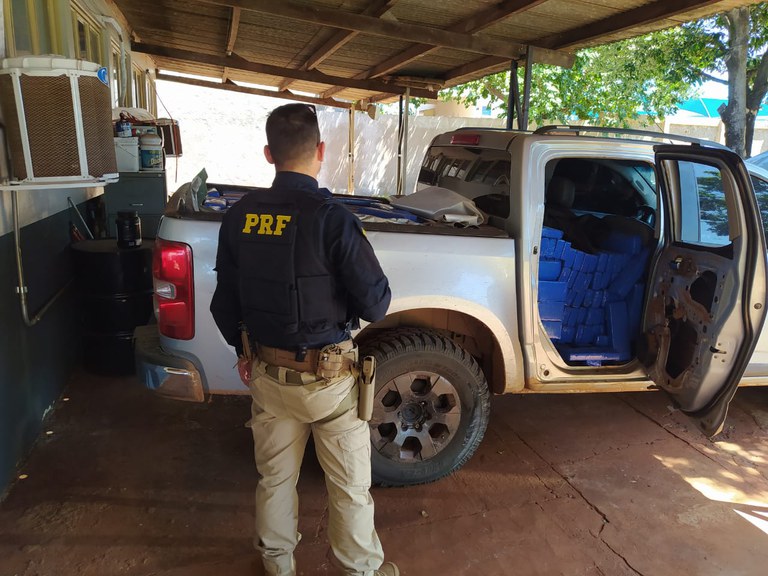 PRF apreende 1,29 tonelada de maconha em Anastácio (MS)
