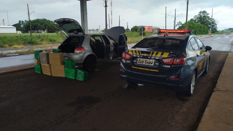 PRF apreende 267 Kg de maconha em Ponta Porã (MS)
