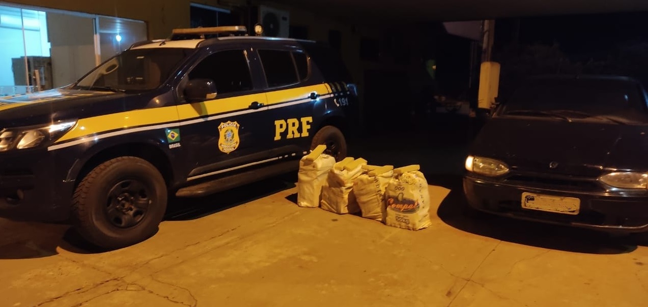 PRF apreende 131 Kg de maconha em Água Clara (MS)2