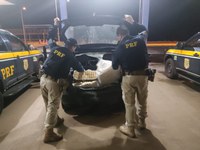 PRF apreende 149,6 Kg de maconha em Eldorado (MS)