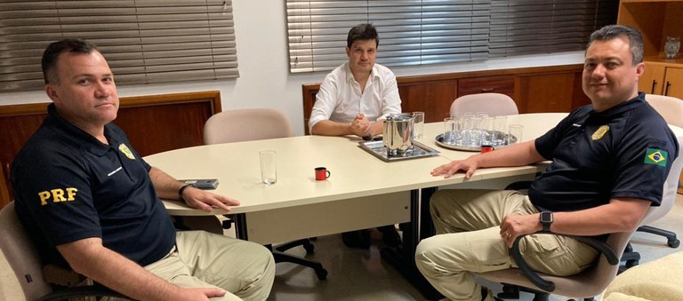 Superintendente da PRF/MS visita Procurador-Chefe do MPF em MS