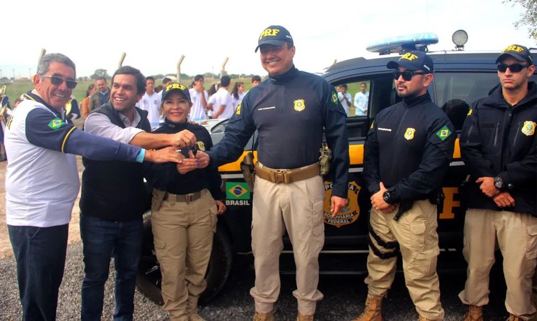 Superintendente da PRF/MS inaugura Unidade de Apoio Operacional em Porto Murtinho (MS)