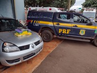 PRF apreende 15,8 Kg de cloridrato de cocaína em Campo Grande (MS)