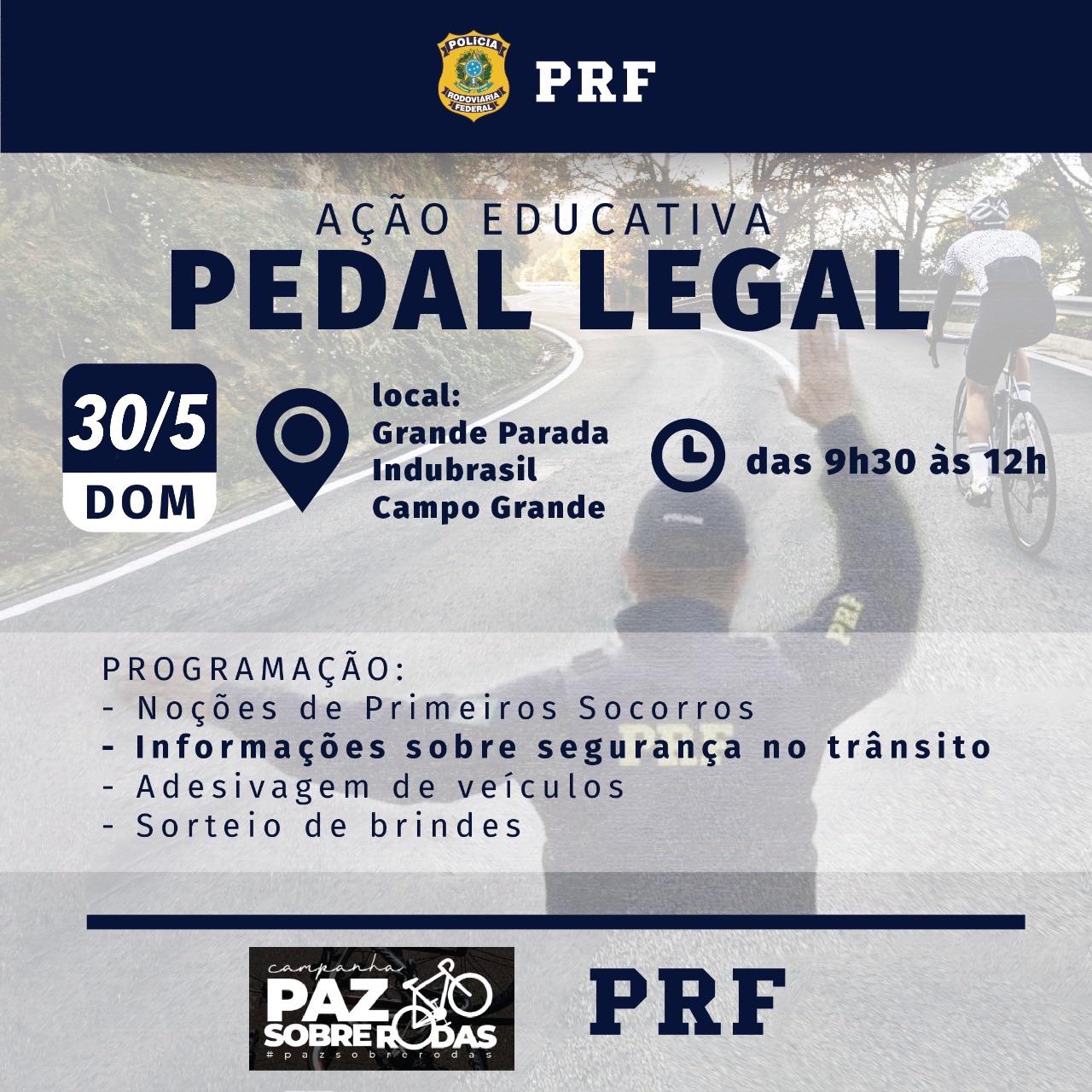 PRF e Grupos de Ciclismo realizam ação de conscientização em Campo Grande (MS)6