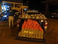 PRF apreende 312,6 Kg de maconha e 27,7 Kg de skunk em São Gabriel do Oeste (MS)