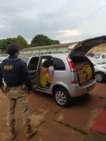 PRF apreende 708 Kg de maconha em Caarapó (MS)