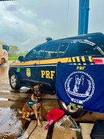 Em Cuiabá-MT, Polícia Rodoviária Federal apreende cerca de 4 kg de pasta base de cocaína