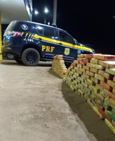 Em Campo Verde-MT, PRF apreende aproximadamente 210 kg de cocaína em caminhão