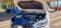 Em Nova Santa Helena-MT, PRF recupera caminhonete roubada