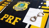 Em Mato Grosso, PRF cumpre dois mandados de prisão no domingo (12)