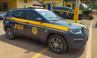 Em Barra do Garças-MT, PRF transforma veículo apreendido transportando entorpecente em viatura operacional