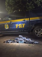 Em Sapezal-MT, PRF apreende cocaína no interior de caixa de som