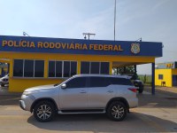 Em Sorriso/MT, PRF recupera veículo roubado