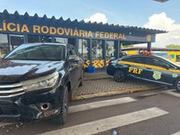 PRF recupera veículo em Rondonópolis/MT