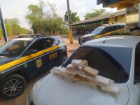 Em Barra do Garças-MT, após tentativa de fuga, PRF prende dois homens por tráfico de drogas e associação ao tráfico