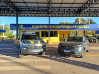 PRF e GEFRON recuperam dois veículos em menos de seis horas