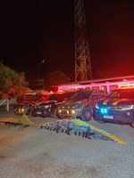 Forças de segurança desarticulam quadrilha e apreendem 180 kg de drogas e seis fuzis na fronteira