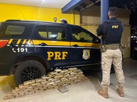 PRF apreende mais de 37 kg de drogas na BR-163, em Sinop/MT