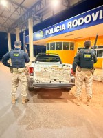 PRF apreende veículo com drogas escondidas após tentativa de fuga em Campo Verde/MT