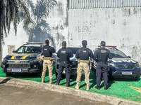 PRF e forças de segurança recuperam caminhonete roubada em Lucas do Rio Verde-MT