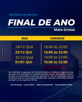 PRF intensificará fiscalização nas rodovias federais de Mato Grosso durante o período de final de ano