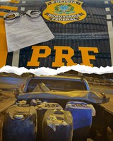 PRF prende dois homens e apreende mercúrio e 250 litros de diesel durante fiscalização na BR-174B, em Pontes e Lacerda (MT)