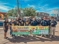 PRF realiza ação educativa de proteção a crianças e adolescentes na BR-364, em Jangada-MT