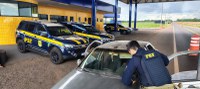 PRF recupera veículo com registro de roubo na BR-070 em Barra do Garças (MT)