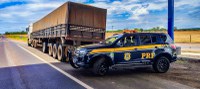 PRF retira de circulação dois veículos de carga adulterados na BR-070, em Barra do Garças (MT)